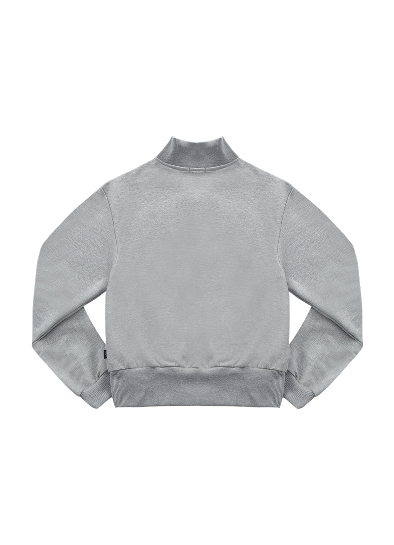 ASON BAY SWEAT ZIP-UP GREY