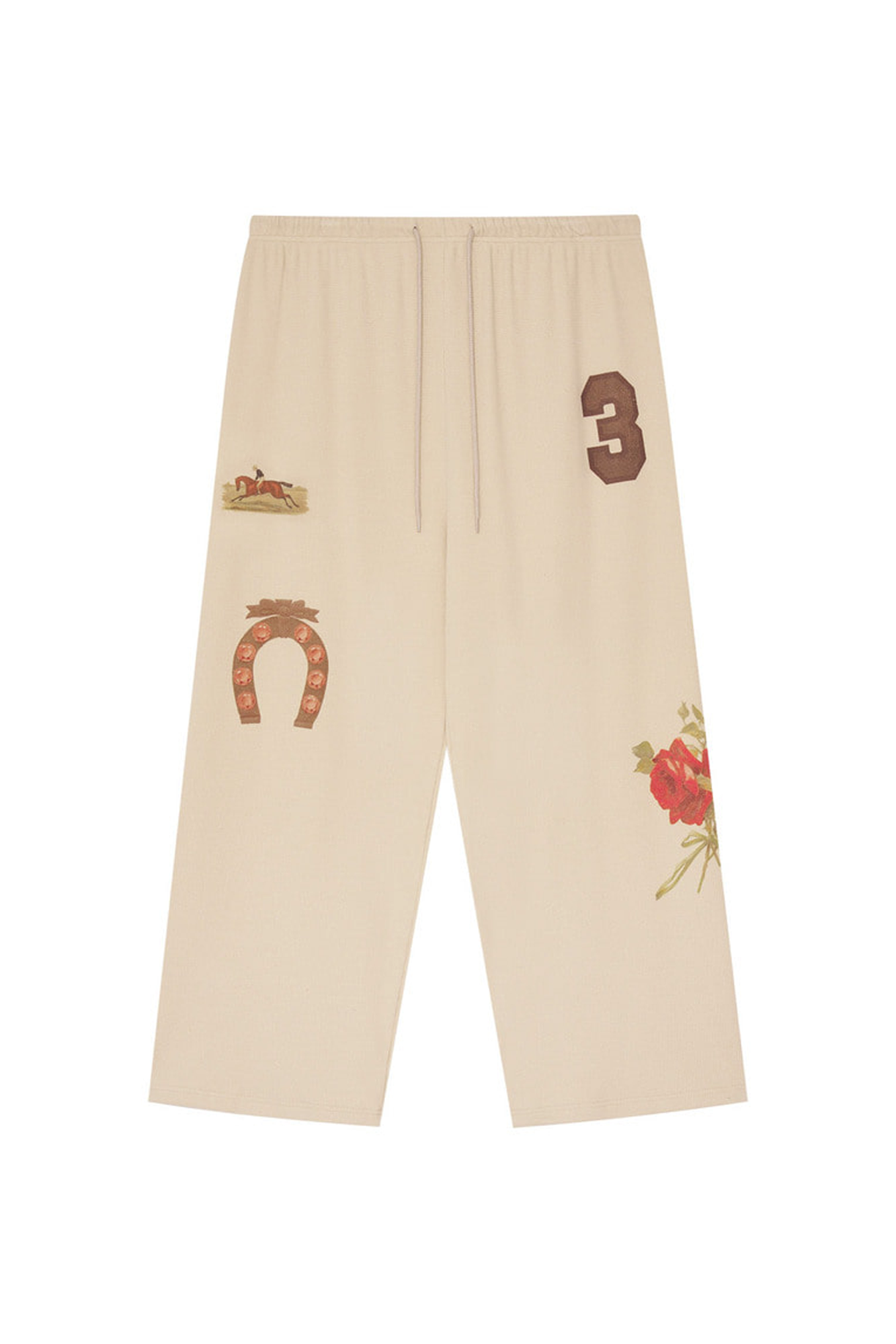 WESTERN WAFFLE PANTS BEIGE [NAYEON WEARS]