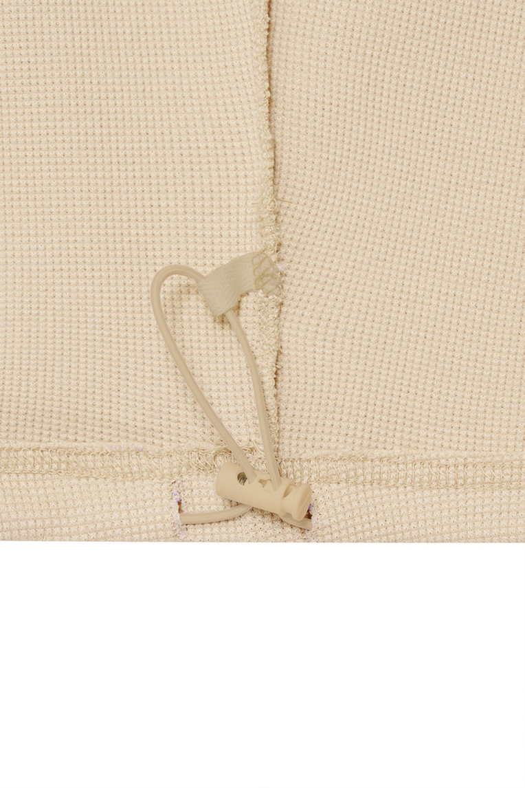 WESTERN WAFFLE PANTS BEIGE [NAYEON WEARS]