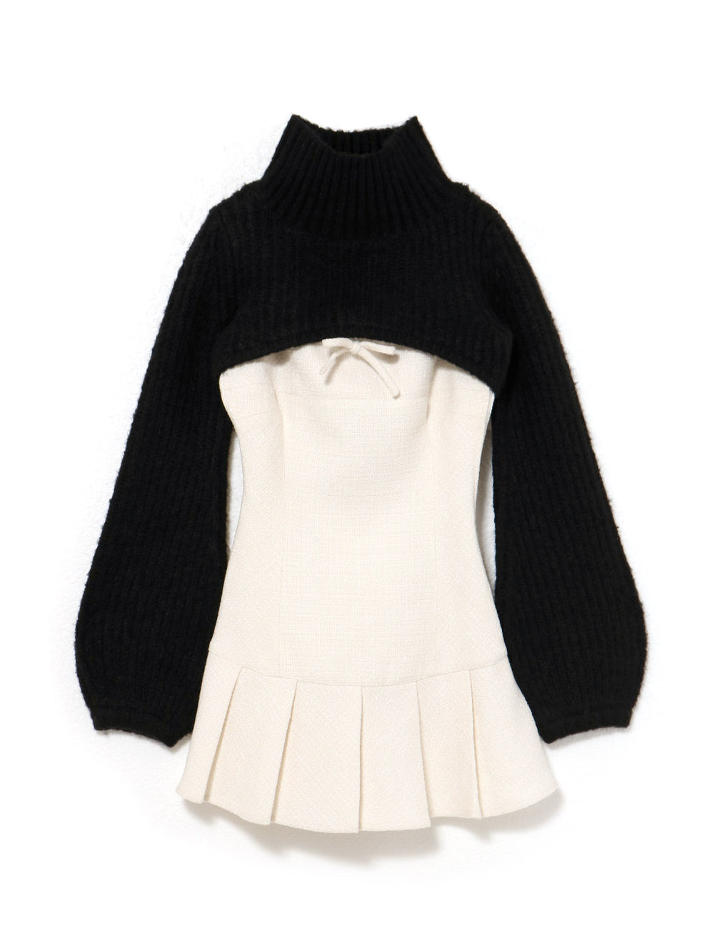 ANDMARY TWIGGY TWEED MINI DRESS