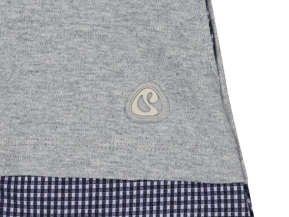 COYSEIO REVERSIBLE COLLAR LONGSLEEVES MELANGE GREY