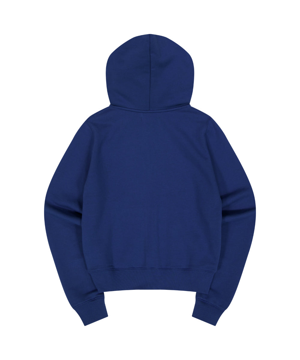 COYSEIO 038 COZY HOOD ZIP-UP BLUE