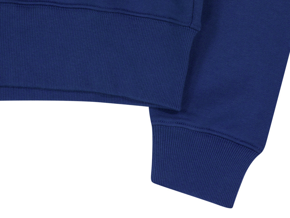 COYSEIO 038 COZY HOOD ZIP-UP BLUE