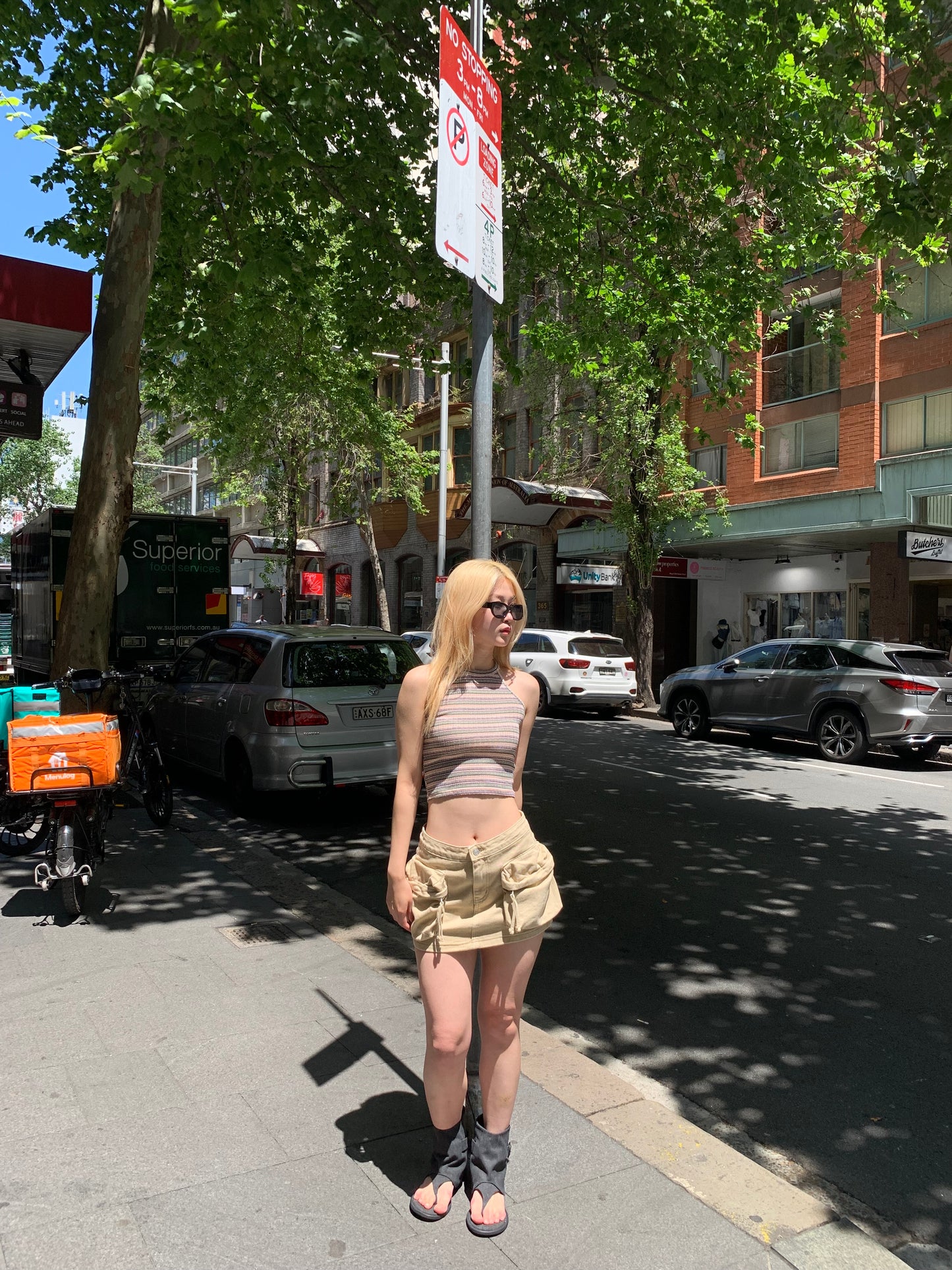Big pocket skirt