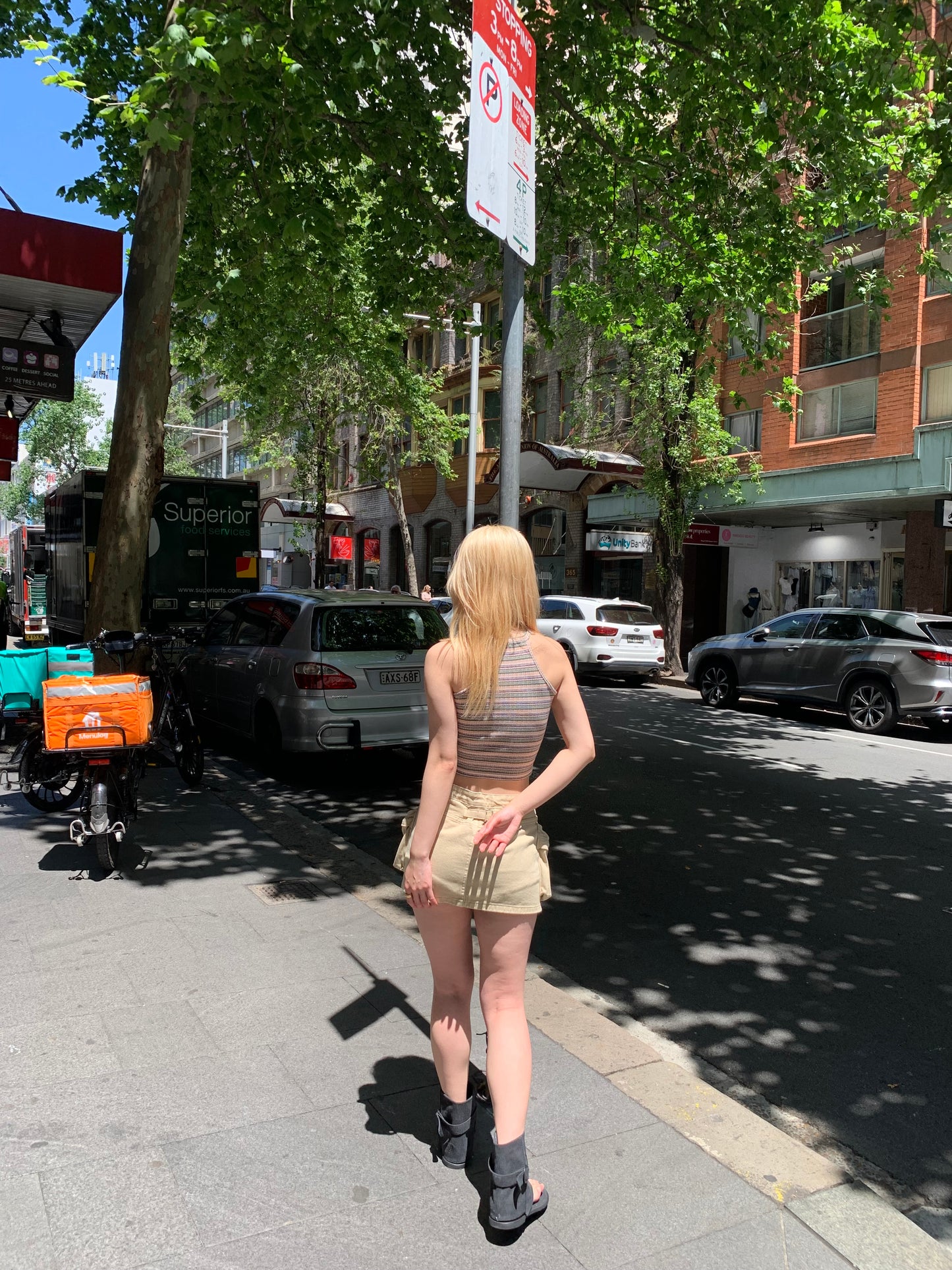 Big pocket skirt