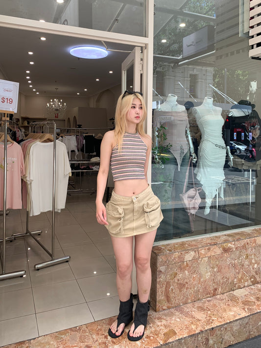 Big pocket skirt