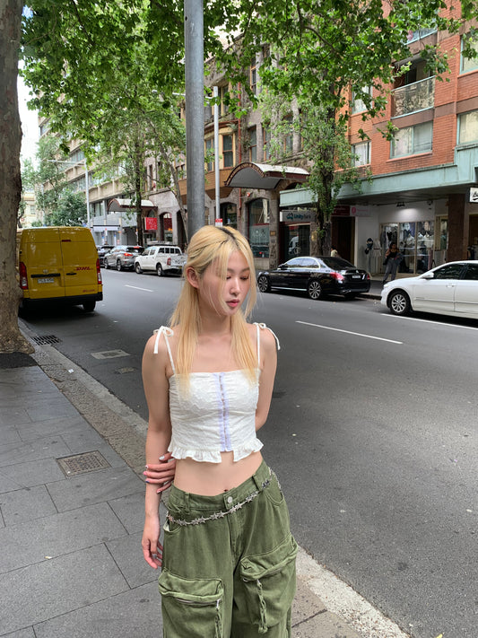 Jennie sleeveless top